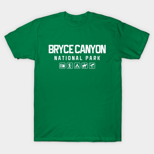 Bryce Canyon National Park, Utah T-Shirt by npmaps